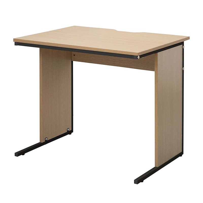 アール・エフ・ヤマカワ ワークデスク2　W800×D600 ナチュラル2 GZWD2-0860NA2 1台（ご注文単位1台）【直送品】