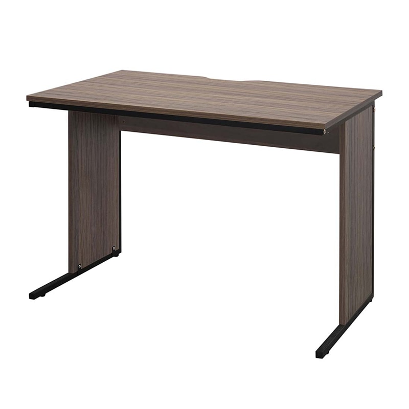 アール・エフ・ヤマカワ ワークデスク2　W1000×D600 ウォルナット2 GZWD2-1060DM2 1台（ご注文単位1台）【直送品】