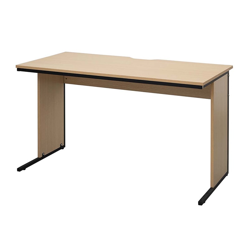 アール・エフ・ヤマカワ ワークデスク2　W1200×D600 ナチュラル2 GZWD2-1260NA2 1台（ご注文単位1台）【直送品】