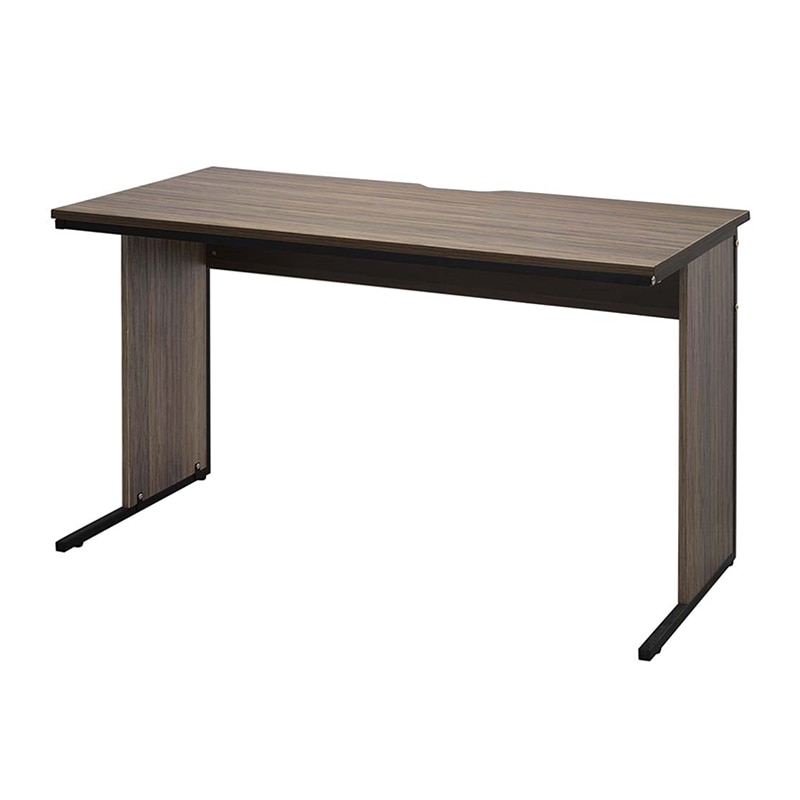 アール・エフ・ヤマカワ ワークデスク2　W1200×D600 ウォルナット2 GZWD2-1260DM2 1台（ご注文単位1台）【直送品】