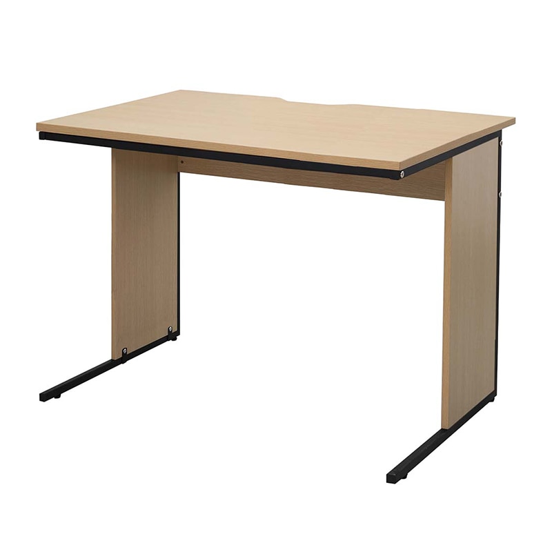 アール・エフ・ヤマカワ ワークデスク2　W1000×D700 ナチュラル2 GZWD2-1070NA2 1台（ご注文単位1台）【直送品】