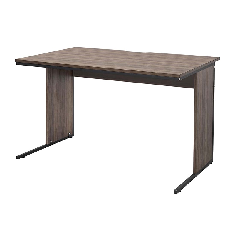 アール・エフ・ヤマカワ ワークデスク2　W1200×D700 ウォルナット2 GZWD2-1270DM2 1台（ご注文単位1台）【直送品】