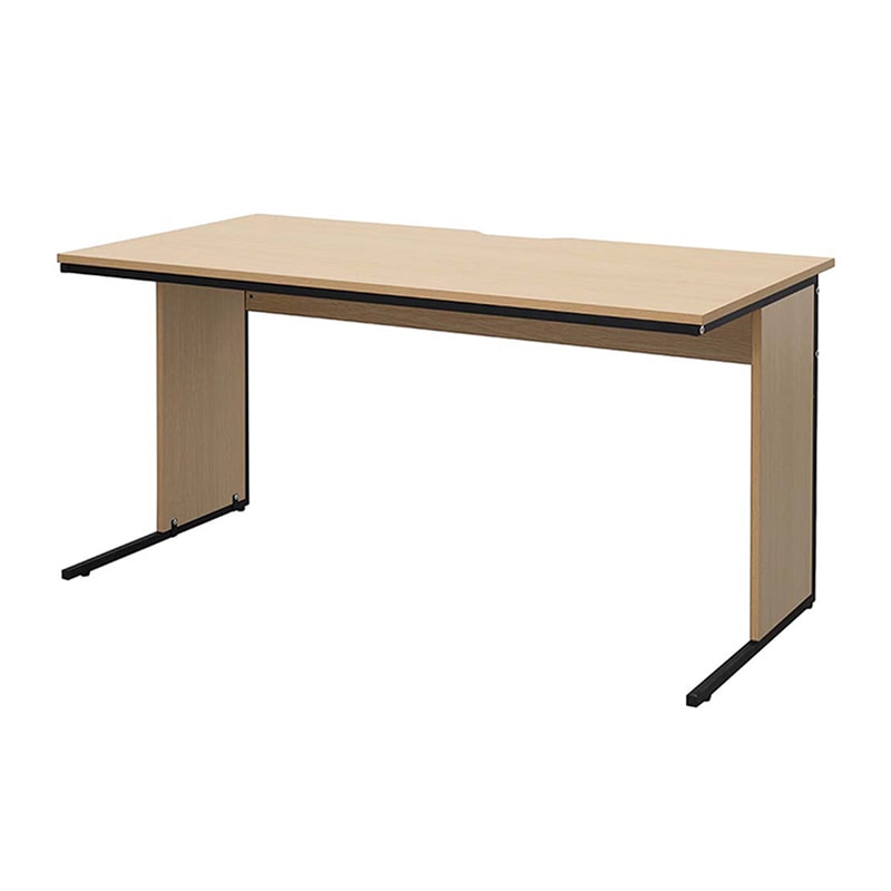 アール・エフ・ヤマカワ ワークデスク2　W1400×D700 ナチュラル2 GZWD2-1470NA2 1台（ご注文単位1台）【直送品】