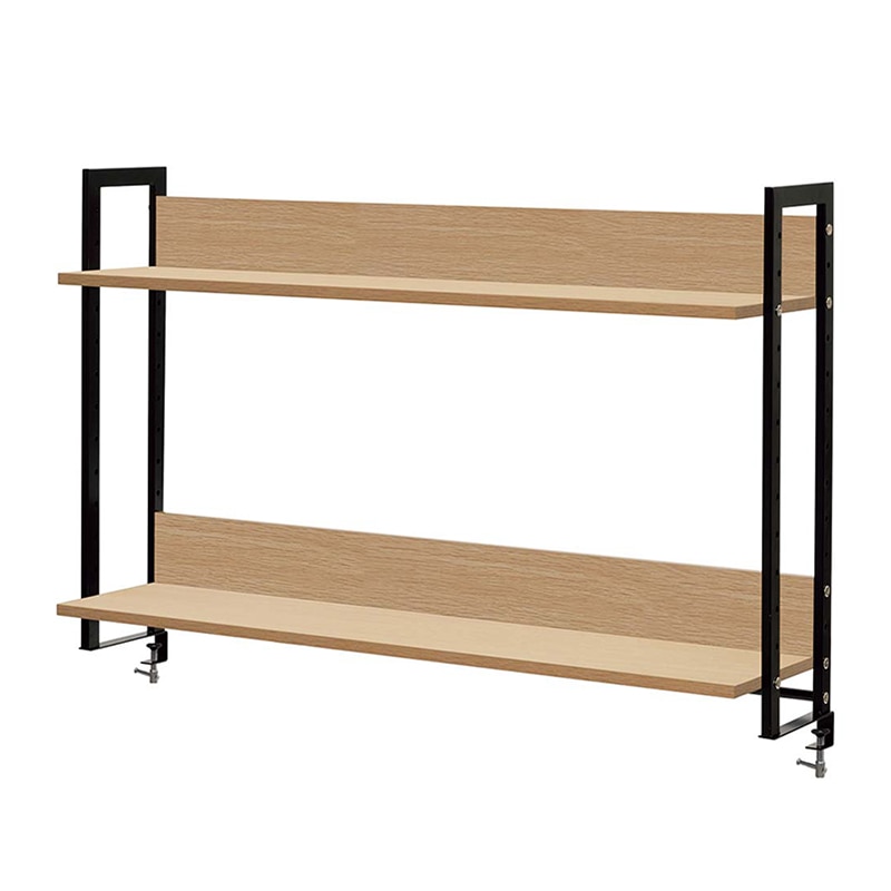 アール・エフ・ヤマカワ ワークデスク2　上置ハイシェルフ　W1000 ナチュラル2 GZUSRH2-1200NA2 1台（ご注文単位1台）【直送品】