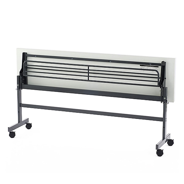 アール・エフ・ヤマカワ フォールディングテーブル4 W1800×D450 ホワイト SHFT-1845-4WH 1台(ご注文単位1台)【直送品】