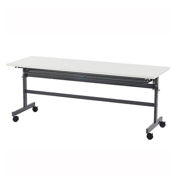アール・エフ・ヤマカワ フォールディングテーブル4 W1800×D600 ホワイト SHFT-1860-4WH 1台(ご注文単位1台)【直送品】