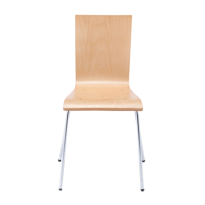 アール・エフ・ヤマカワ プライウッドチェア ナチュラル RFC-FPNW 1台(ご注文単位1台)【直送品】