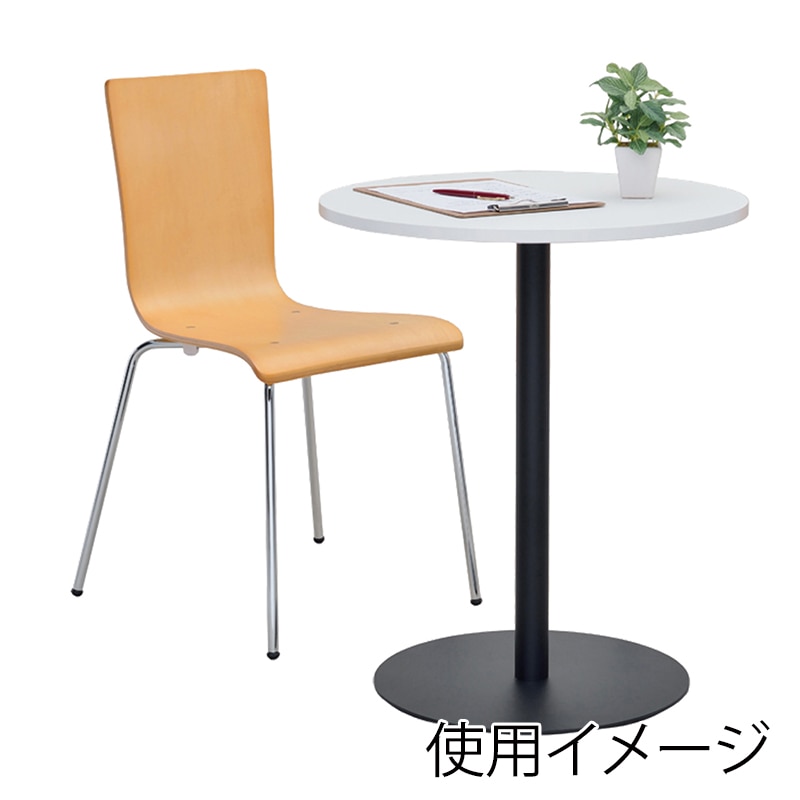 アール・エフ・ヤマカワ プライウッドチェア ナチュラル RFC-FPNW 1台(ご注文単位1台)【直送品】