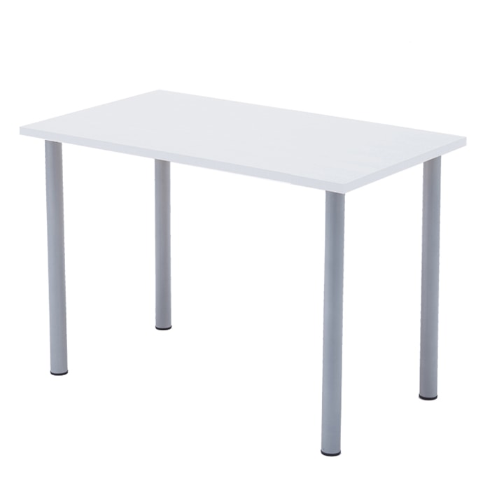 アール・エフ・ヤマカワ エコノミーテーブル　W1000×D600 ホワイト RFEMD-1060W 1台（ご注文単位10台）【直送品】