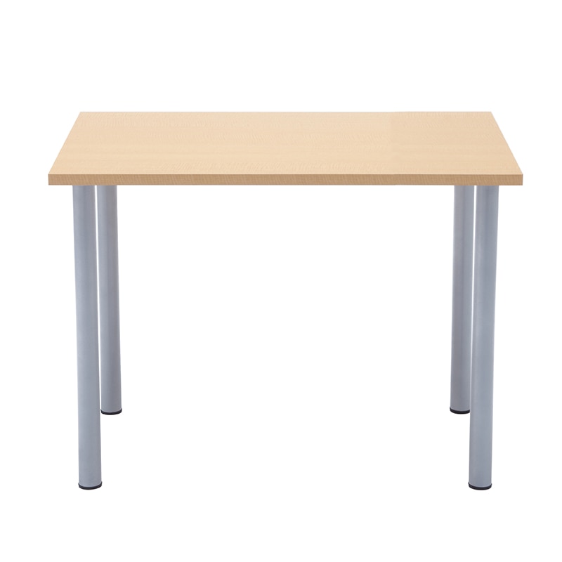 アール・エフ・ヤマカワ エコノミーテーブル　W1000×D600 ナチュラル RFEMD-1060N 1台（ご注文単位10台）【直送品】