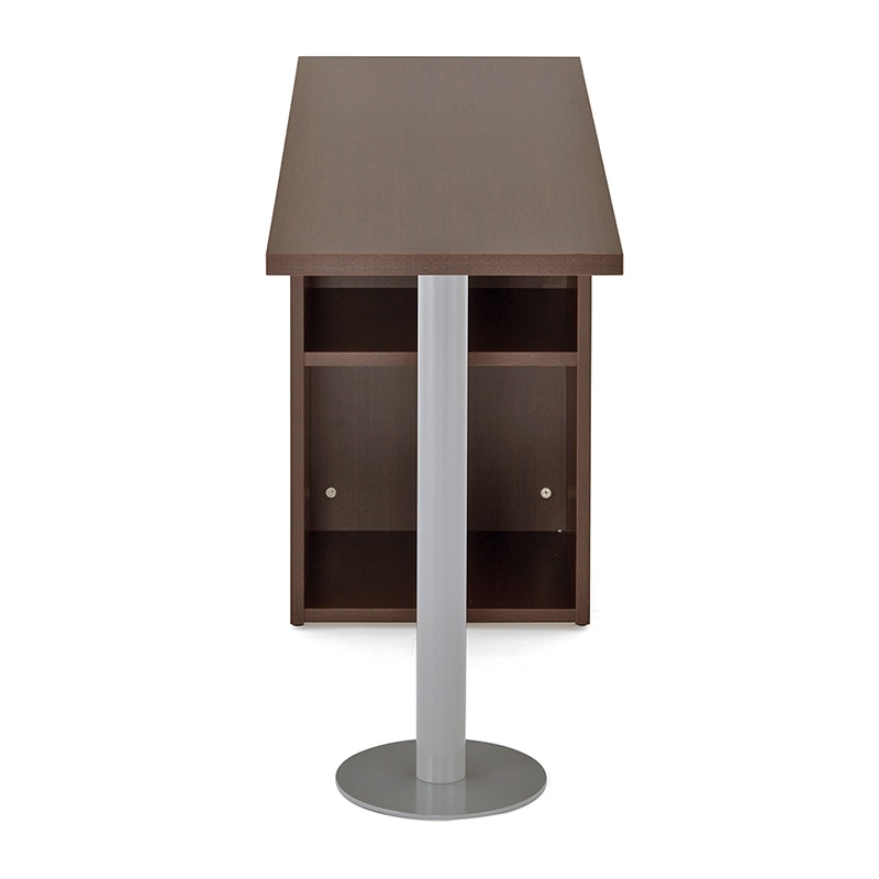 アール・エフ・ヤマカワ ノルム　サイドテーブル　W1200×D400 ダーク Z-RFST-1240DB 1台（ご注文単位1台）【直送品】