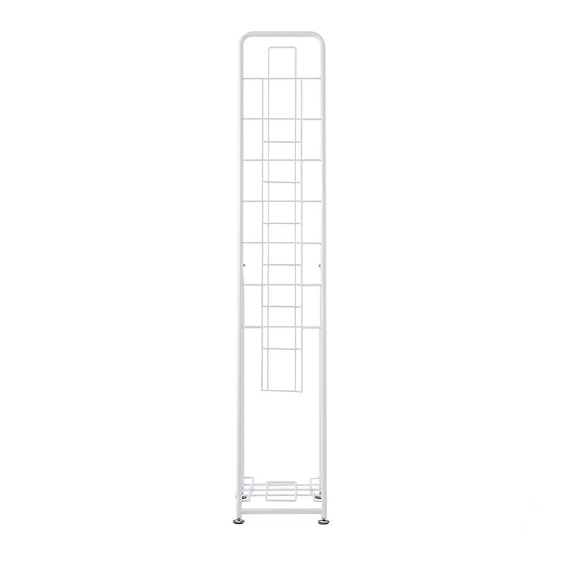 アール・エフ・ヤマカワ パンフレットスタンド　7段　シングル ホワイト RFPFS-SGWH 1台（ご注文単位1台）【直送品】