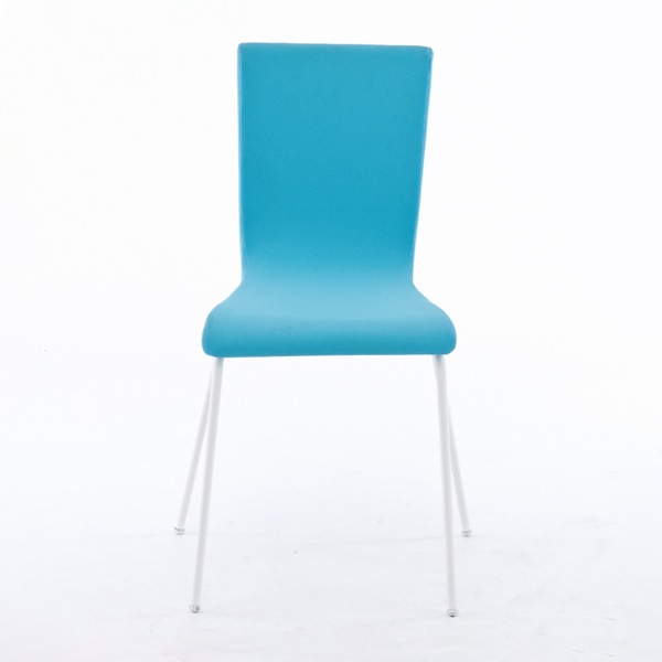 アール・エフ・ヤマカワ ファブリックチェア ターコイズブルー RFC-FPBLWF 1台（ご注文単位1台）【直送品】