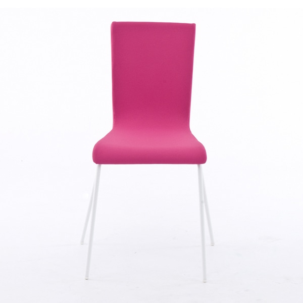 アール・エフ・ヤマカワ ファブリックチェア ピンク RFC-FPPKWF 1台（ご注文単位1台）【直送品】