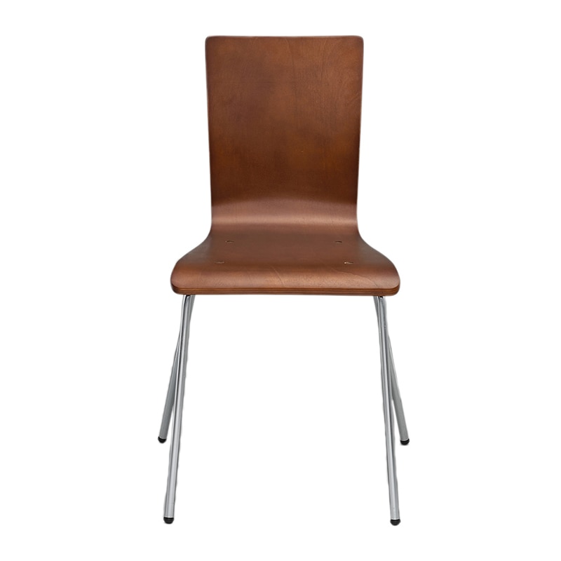 アール・エフ・ヤマカワ プライウッドチェア ダーク RFC-FPDB 1台（ご注文単位1台）【直送品】