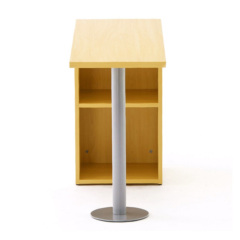 アール・エフ・ヤマカワ サイドテーブル2 W1200×D400 ナチュラル RFST-1240NJ2 1台(ご注文単位1台)【直送品】