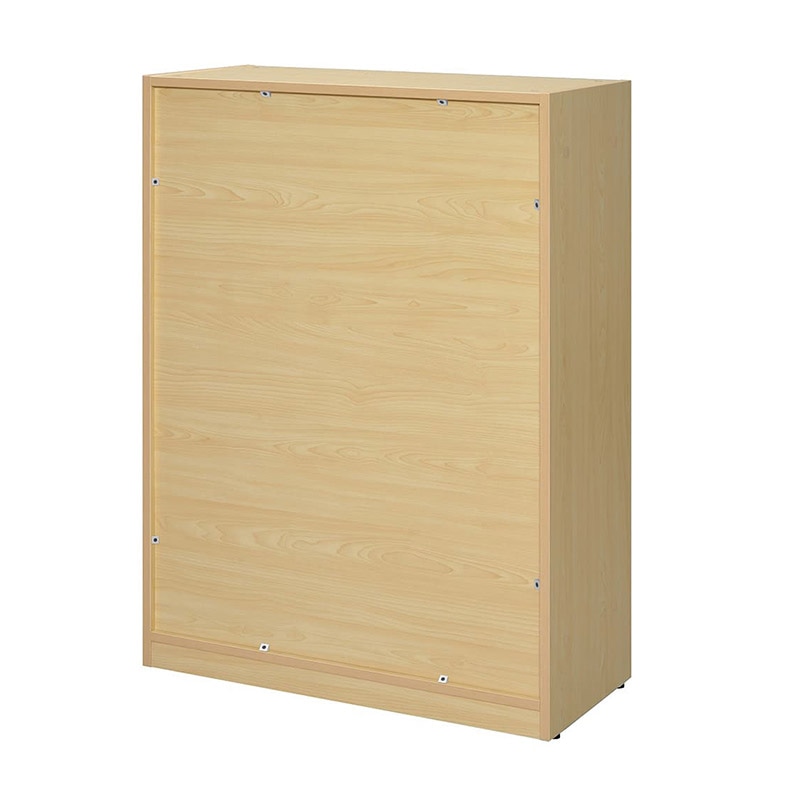 アール・エフ・ヤマカワ 可動棚ローシェルフ ナチュラル RFLS-NJ 1台(ご注文単位1台)【直送品】