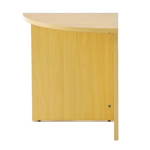 アール・エフ・ヤマカワ OAローカウンター　コーナー ナチュラル RFLC-CNJ 1台（ご注文単位1台）【直送品】