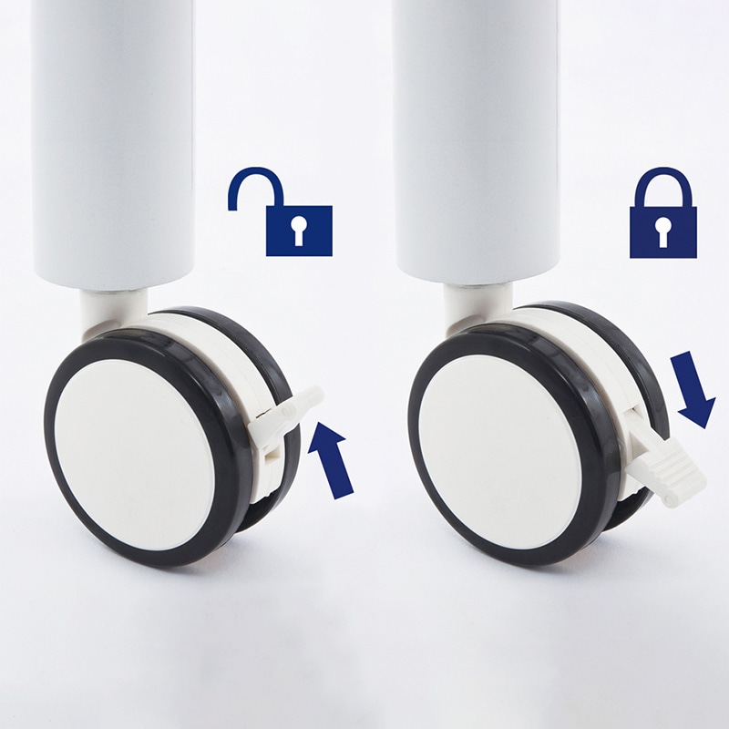 アール・エフ・ヤマカワ キャスターテーブル W1600×D800 ホワイト脚ナチュラル RFCTT-WL1680NA 1台(ご注文単位1台)【直送品】