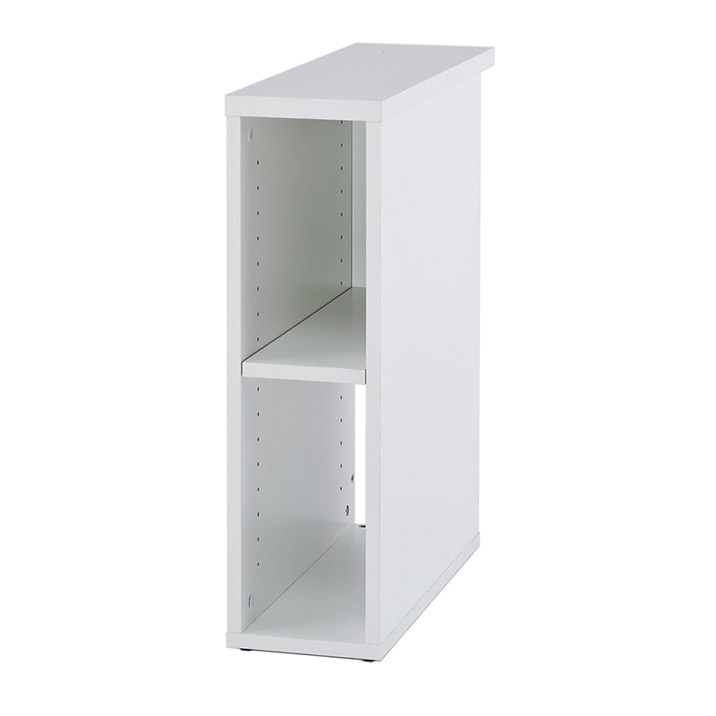 アール・エフ・ヤマカワ ノルム 木製デスク隙間収納 W200 ホワイト Z-SHISD-2060WH 1台(ご注文単位1台)【直送品】