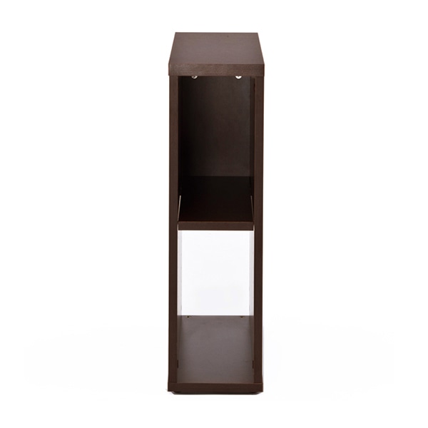 アール・エフ・ヤマカワ ノルム 木製デスク隙間収納 W200 ダーク Z-SHISD-2060DB 1台(ご注文単位1台)【直送品】