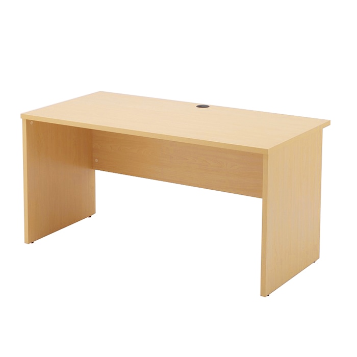アール・エフ・ヤマカワ ノルム 木製デスク2 W1200×D600 ナチュラル Z-RFPLD-1260NA2 1台(ご注文単位1台)【直送品】