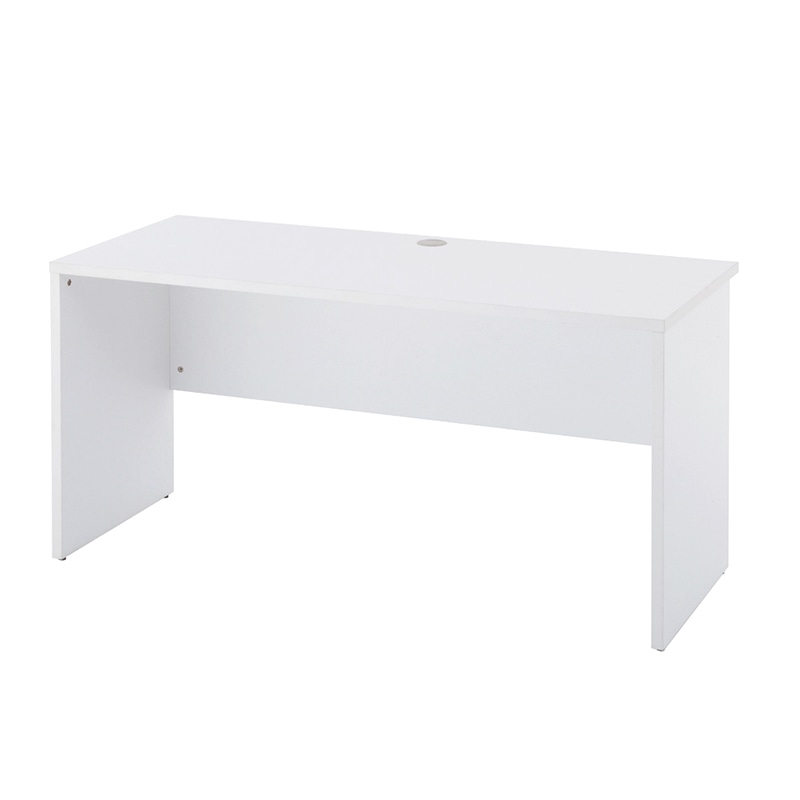 アール・エフ・ヤマカワ ノルム 木製デスク2 W1400×D600 ホワイト Z-RFPLD-1460W2 1台(ご注文単位1台)【直送品】