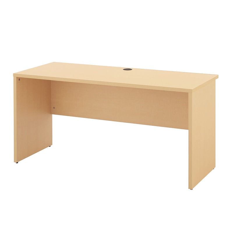 アール・エフ・ヤマカワ ノルム 木製デスク2 W1400×D600 ナチュラル Z-RFPLD-1460NA2 1台(ご注文単位1台)【直送品】