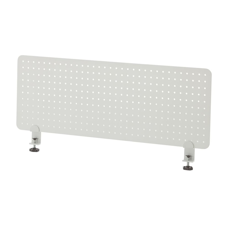 アール・エフ・ヤマカワ メタルデスクトップパネル W800 ホワイト クランプ型 SHDTP-PWH8 1台(ご注文単位1台)【直送品】