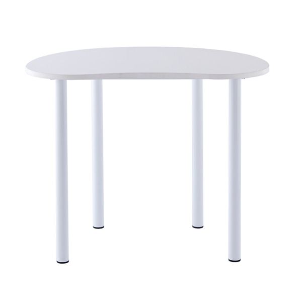 アール・エフ・ヤマカワ ビーンズハイテーブル　W1200×D800 ホワイト RFHMT-BN1280WJ 1台（ご注文単位1台）【直送品】