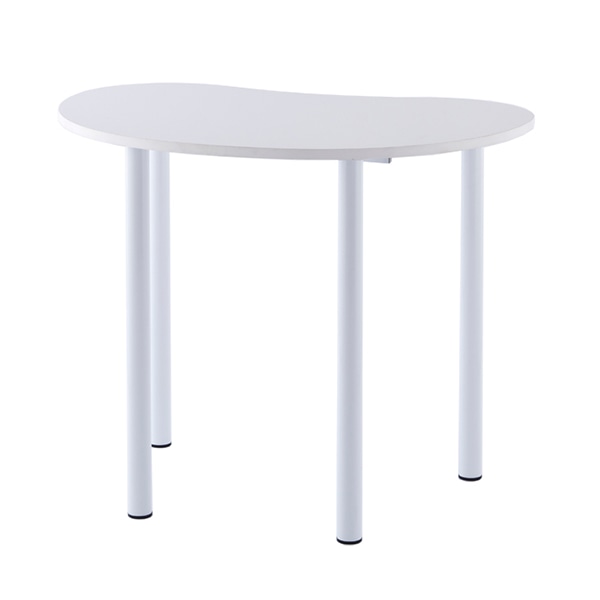 アール・エフ・ヤマカワ ビーンズハイテーブル　W1200×D800 ホワイト RFHMT-BN1280WJ 1台（ご注文単位1台）【直送品】