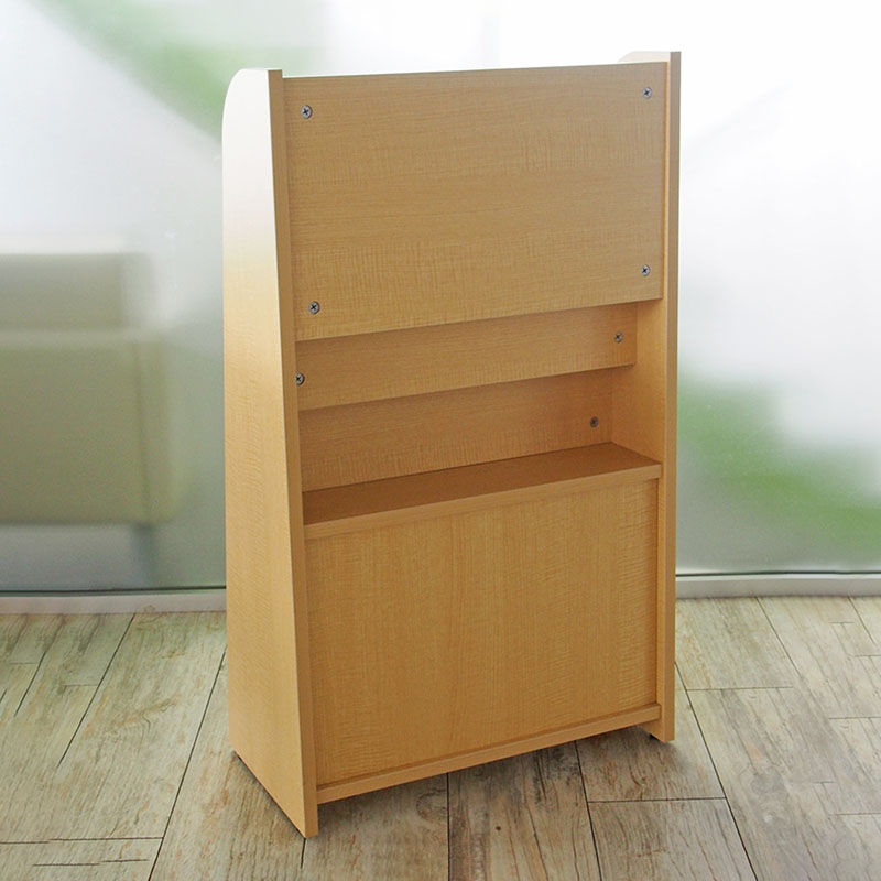 アール・エフ・ヤマカワ 木製マガジンラック2　ハイ ナチュラル RFMR2-NH 1台（ご注文単位1台）【直送品】