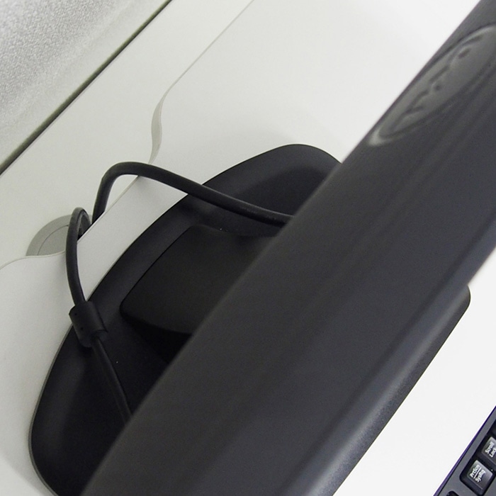 アール・エフ・ヤマカワ 机上PCラック2 W450×H120 ホワイト RFDR2-450WH 1台(ご注文単位10台)【直送品】