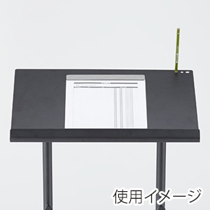 アール・エフ・ヤマカワ 記帳台 A3 ブラック RFKCD-A3BK 1台(ご注文単位1台)【直送品】