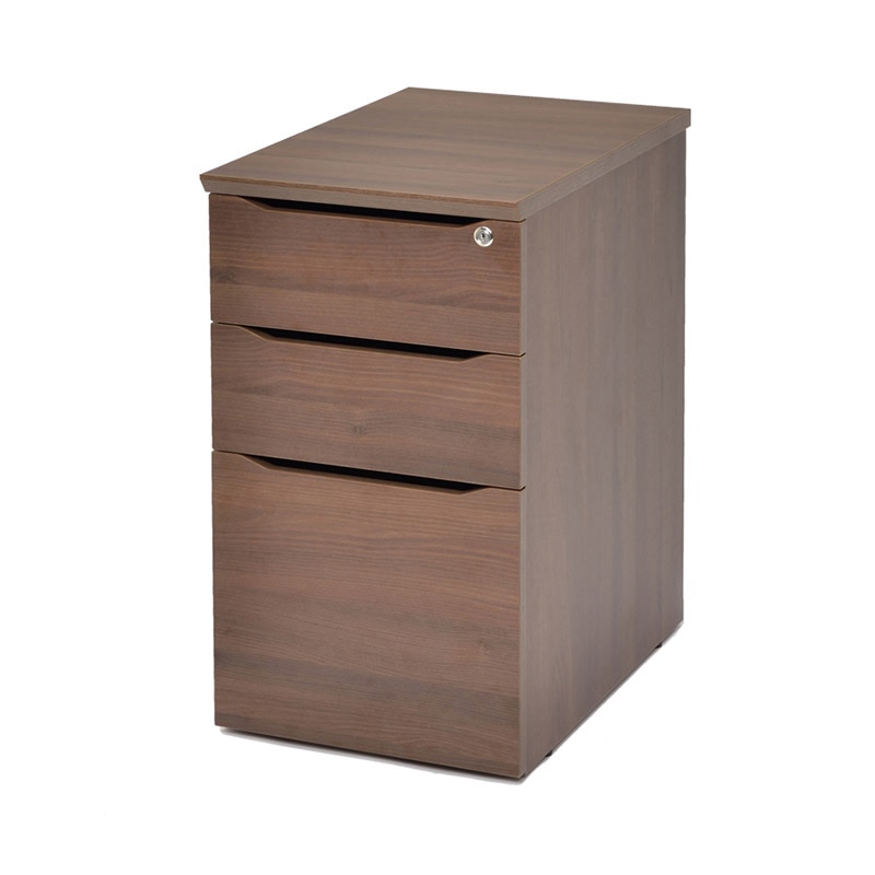 アール・エフ・ヤマカワ ユピタ　木製デスク　RF　脇机　D600 ダーク RFWD-SD-600DB 1台（ご注文単位1台）【直送品】