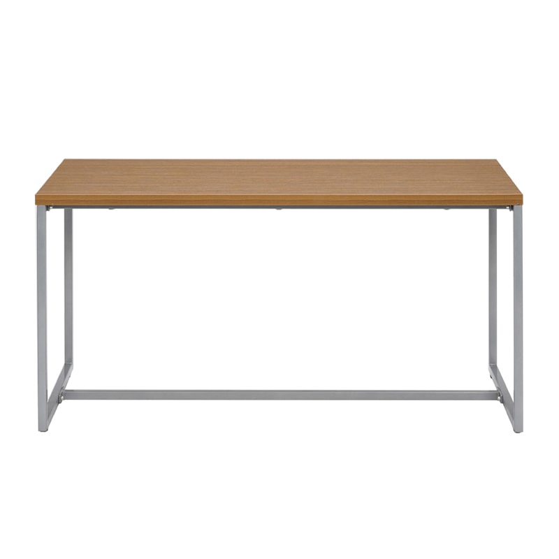 アール・エフ・ヤマカワ ループ脚応接テーブル W1100×D550 ハイ ウォルナット GZLPTH-1155DM 1台(ご注文単位1台)【直送品】