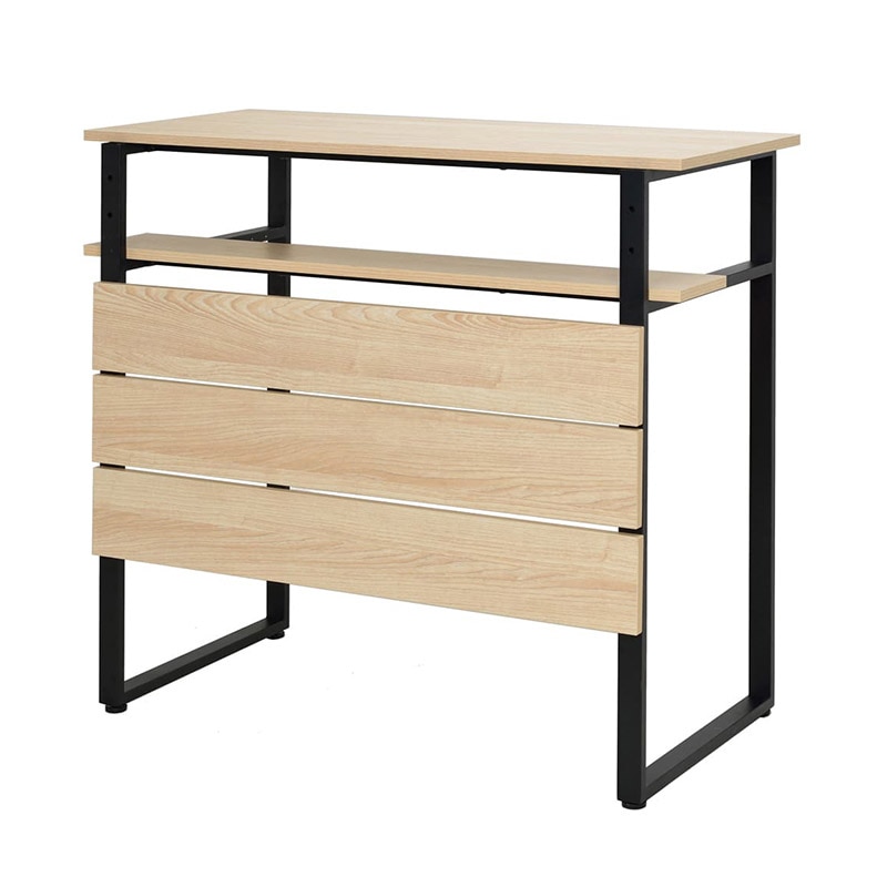 アール・エフ・ヤマカワ カフェステーション カウンター W1100×D556 ナチュラル RFCFC-1155NA 1台(ご注文単位1台)【直送品】