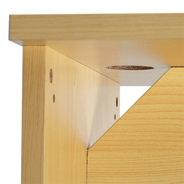 アール・エフ・ヤマカワ OAローカウンター2 W1400×D600 ナチュラル RFLC2-1460NJ 1台(ご注文単位1台)【直送品】