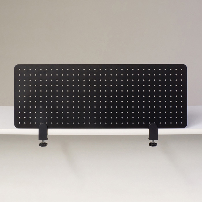 アール・エフ・ヤマカワ メタルデスクトップパネル　W800 ブラック　クランプ型 SHDTP-PBK8 1台（ご注文単位1台）【直送品】