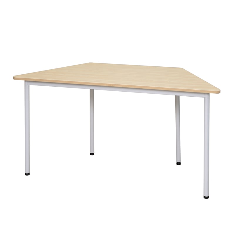 アール・エフ・ヤマカワ ラディー RFシンプルテーブル W1400 台形 ナチュラル RFSPT-1470DNA 1台(ご注文単位1台)【直送品】