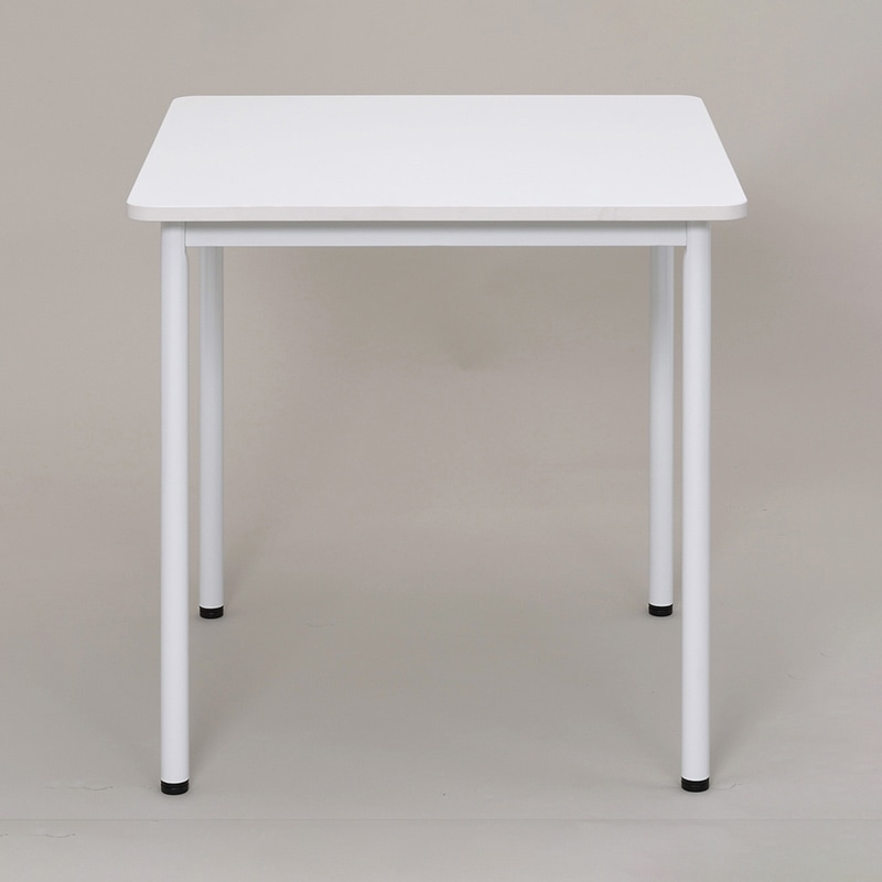 アール・エフ・ヤマカワ ラディー　RFシンプルテーブル W700×D700　ホワイト RFSPT-7070WH 1台（ご注文単位1台）【直送品】