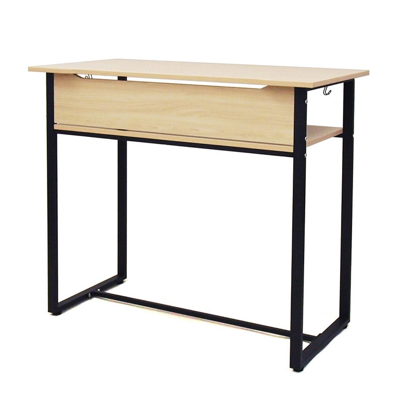 アール・エフ・ヤマカワ ハイデスク W1200×D600 ナチュラル RFHD-1260NA 1台(ご注文単位1台)【直送品】