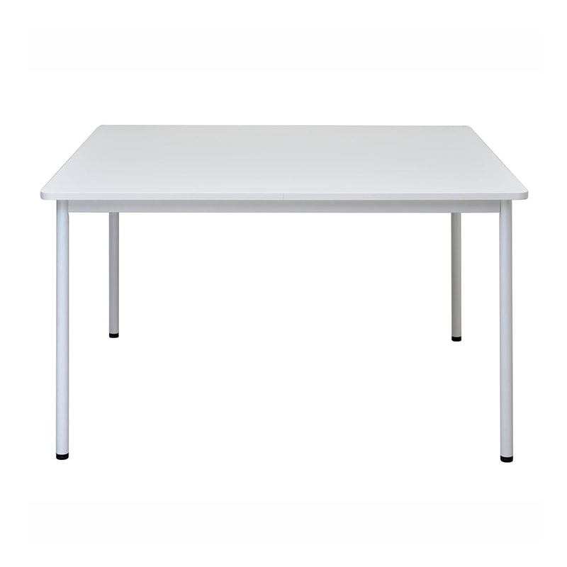 アール・エフ・ヤマカワ ラディー　RFシンプルテーブル W1200×D1200　ホワイト RFSPT-1212WH 1台（ご注文単位1台）【直送品】