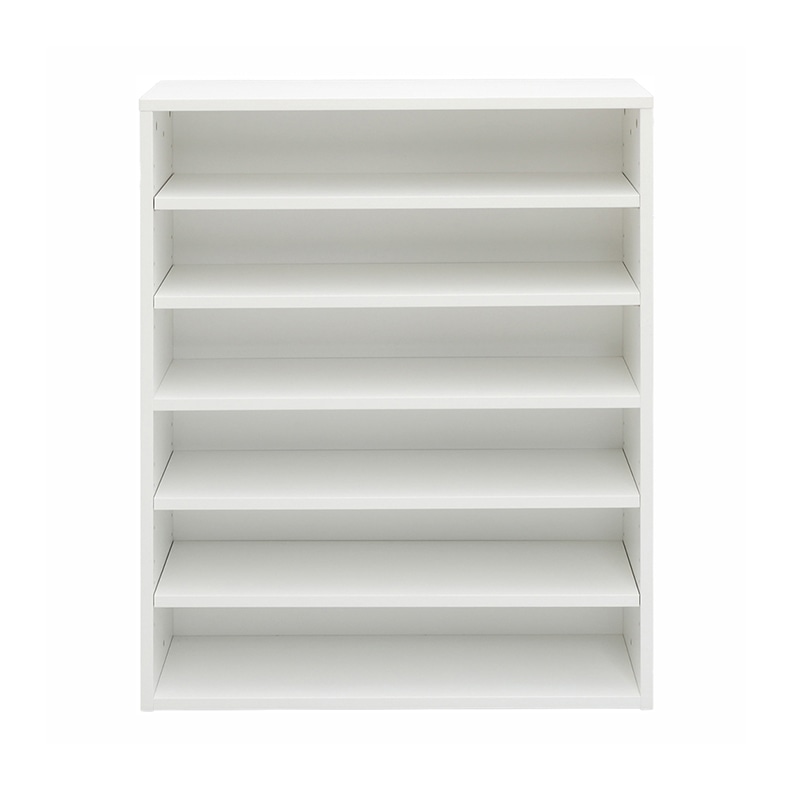 アール・エフ・ヤマカワ モジュラーシューズラック ワイド ホワイト RFSR-7535WH 1台(ご注文単位1台)【直送品】