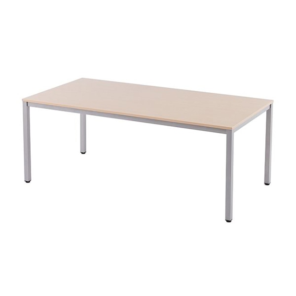 アール・エフ・ヤマカワ ミーティングテーブル　W1800×D900 ナチュラル RFD-1890NTL 1台（ご注文単位1台）【直送品】