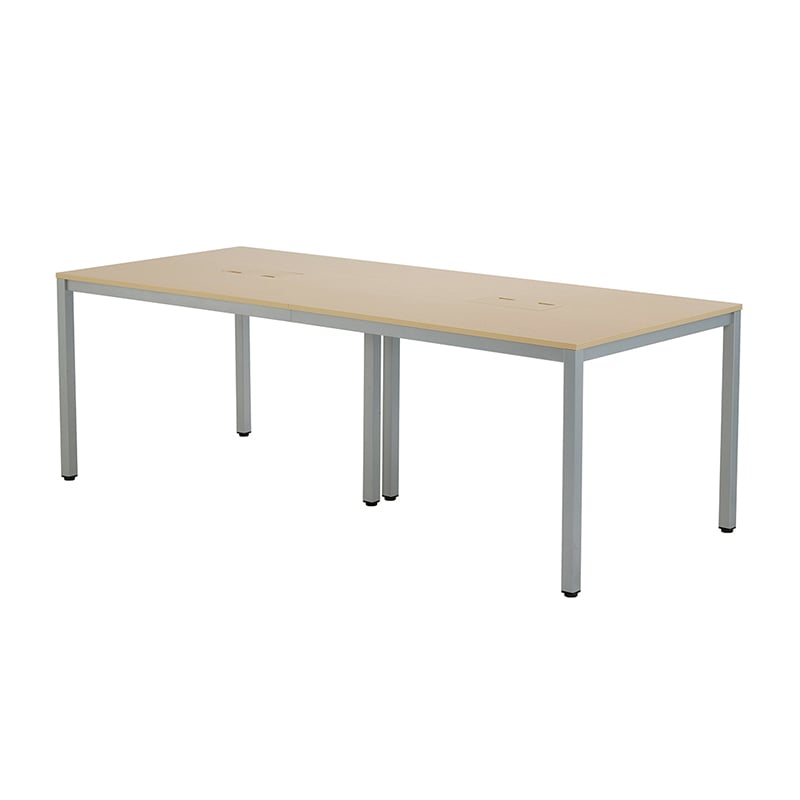 アール・エフ・ヤマカワ OAミーティングテーブル　W1800 ナチュラル ATN-2190N-AF2 1台（ご注文単位1台）【直送品】