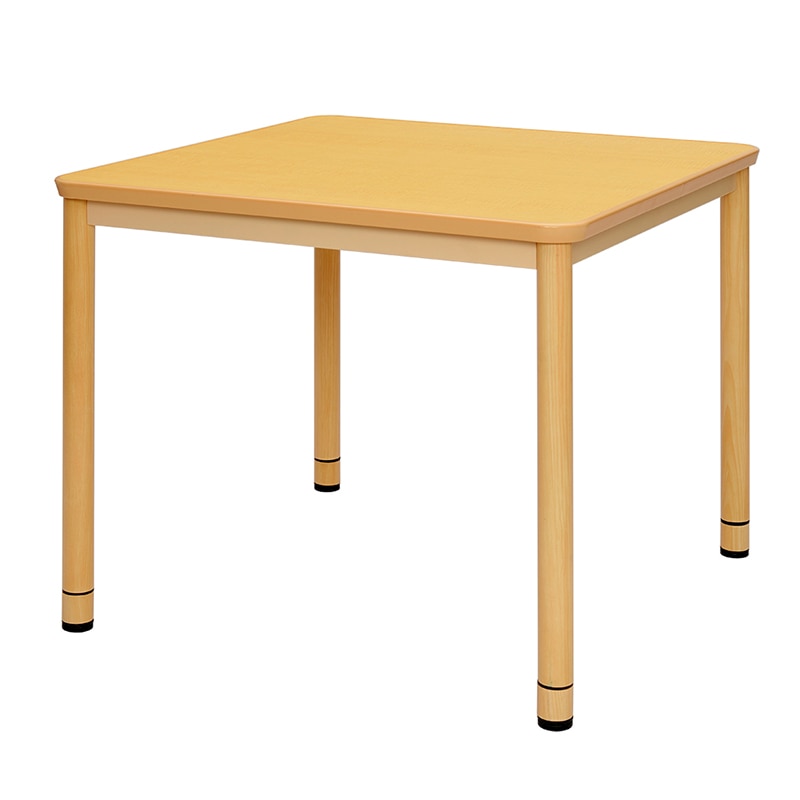アール・エフ・ヤマカワ 介護用テーブル　W900×D900 ナチュラル RFKTB-0990NA 1台（ご注文単位1台）【直送品】