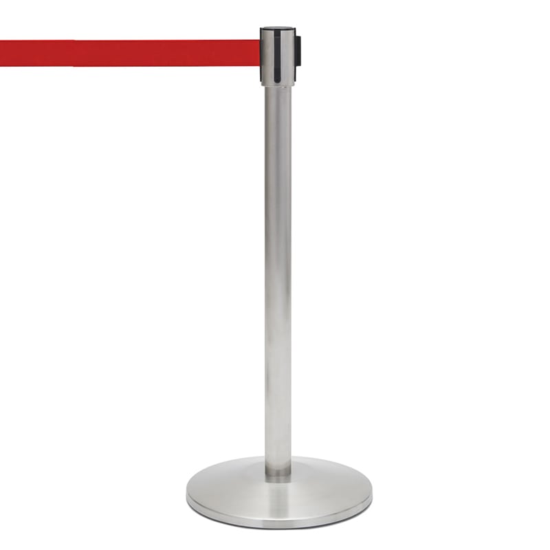 アール・エフ・ヤマカワ ポールパーティション Aタイプ レッド RFPP-RD 1台(ご注文単位1台)【直送品】