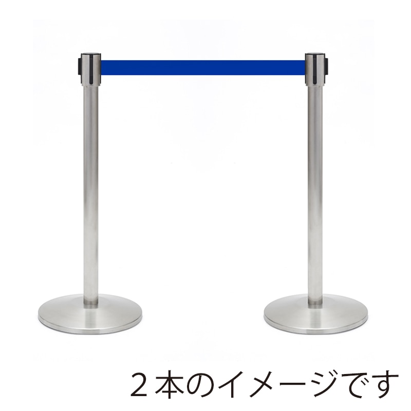 アール・エフ・ヤマカワ ポールパーティション Aタイプ ブルー RFPP-BL 1台(ご注文単位1台)【直送品】