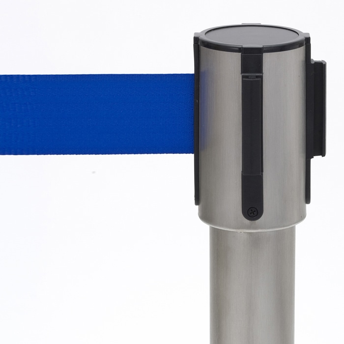 アール・エフ・ヤマカワ ポールパーティション Aタイプ ブルー RFPP-BL 1台(ご注文単位1台)【直送品】